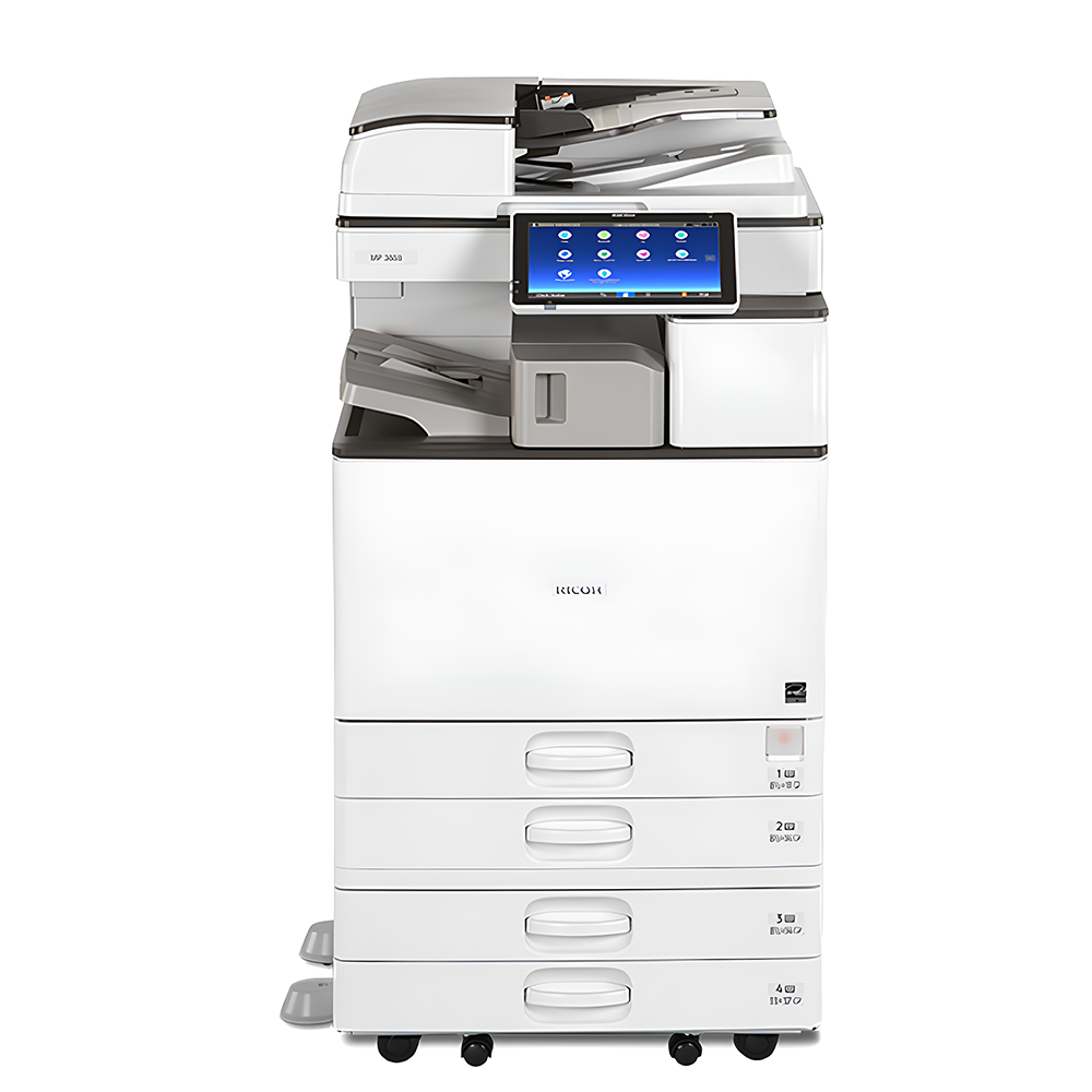 Ricoh MP 3055 A3 S/W-Multifunktions-Laserdrucker, 30 Seiten pro Minute, Vorder-/Rückseite, Netzwerk  Ricoh MP 3055 A3 S/W-Multifunktions-Laserdrucker, 30 Seiten pro Minute, Vorder-/Rückseite, Netzwerk